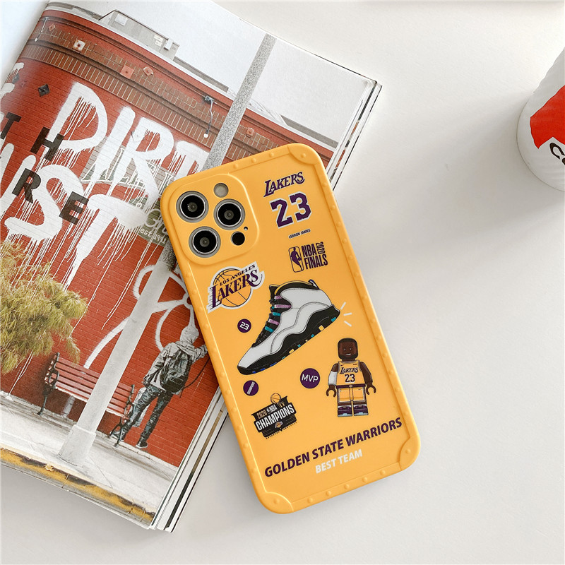 Ốp điện thoại NBA IMD Silicon iPhone 12 11 Pro Max 12 Mini X XS MAX XR 7 8 Plus SE 2020