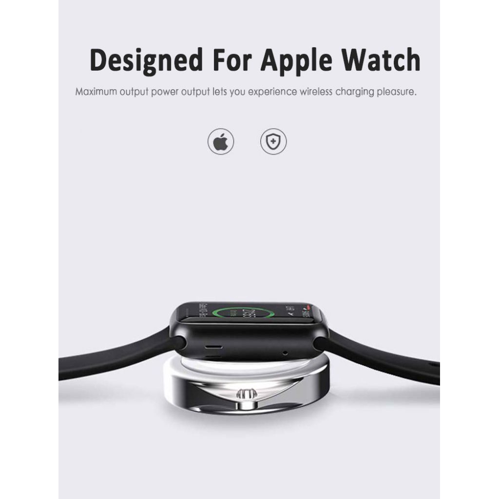 USB Portable Mini Wireless Charger For Apple Watch 4/3/2/1 Series Qi Wireless Magnetic Charging letitia