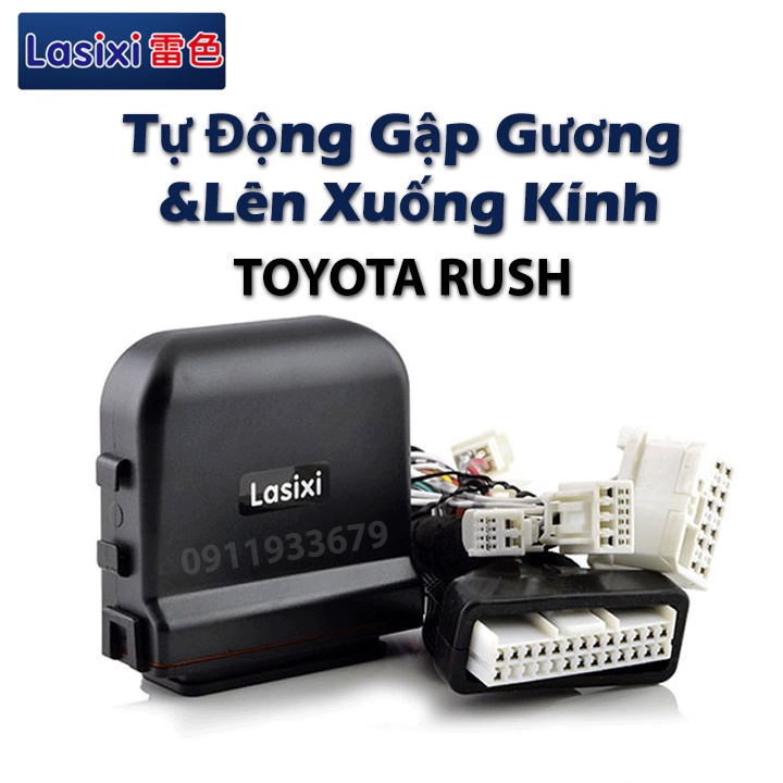 🔥HCM-Tự động gập gương, lên xuống kính Lasixi xe Toyota RUSH ,bảo hành 12 tháng,tích hợp chìa khóa zin