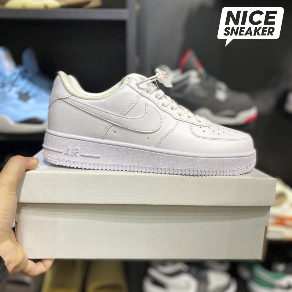 Giày Nike Air Force 1 Low White - Phiên bản high quality | Nice Sneaker .