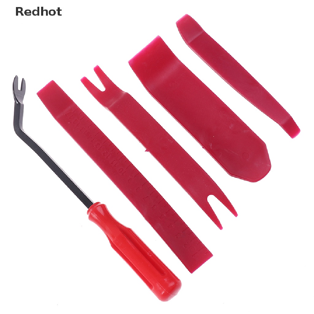 Bộ 5 dụng cụ tháo cửa xe ô tô bằng nhựa thiets kế mới tiện lợi để sử dụng