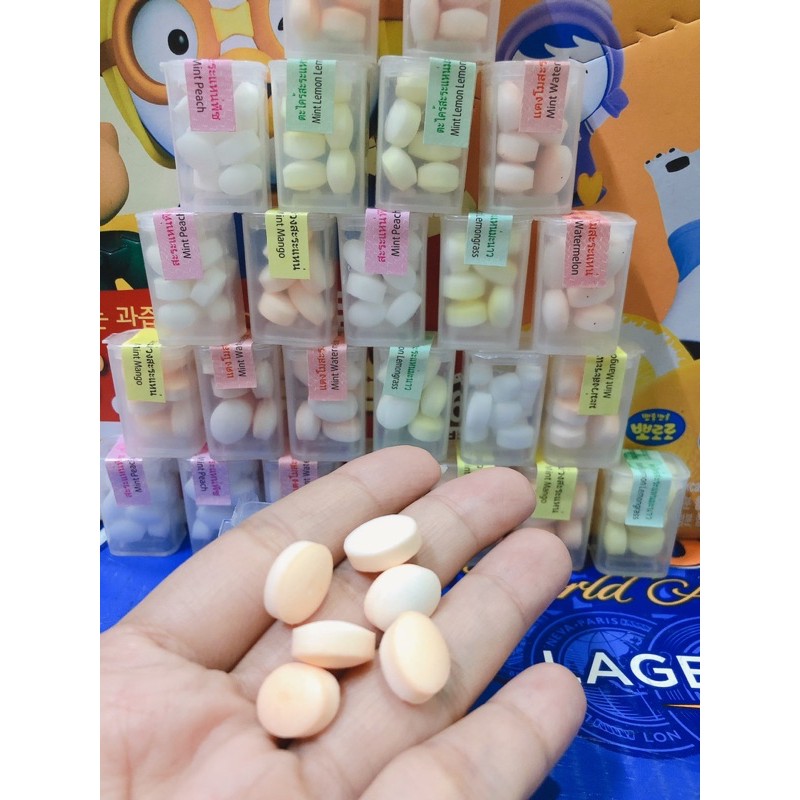 KẸO NGẬM LẠNH TRÁI CÂY THÁI LAN