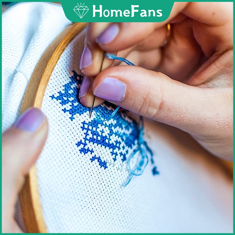 Tấm Vải Cotton Trắng/Be 11ct Kích Thước 30X45CM Dùng Thêu Tranh DIY