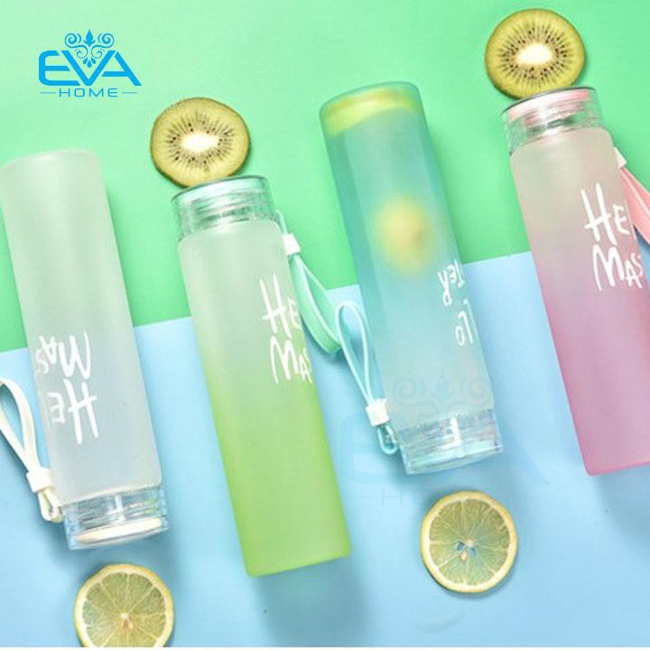 [Sale 50%] BÌNH NƯỚC NHỰA THỦY TINH HELLO MASTER