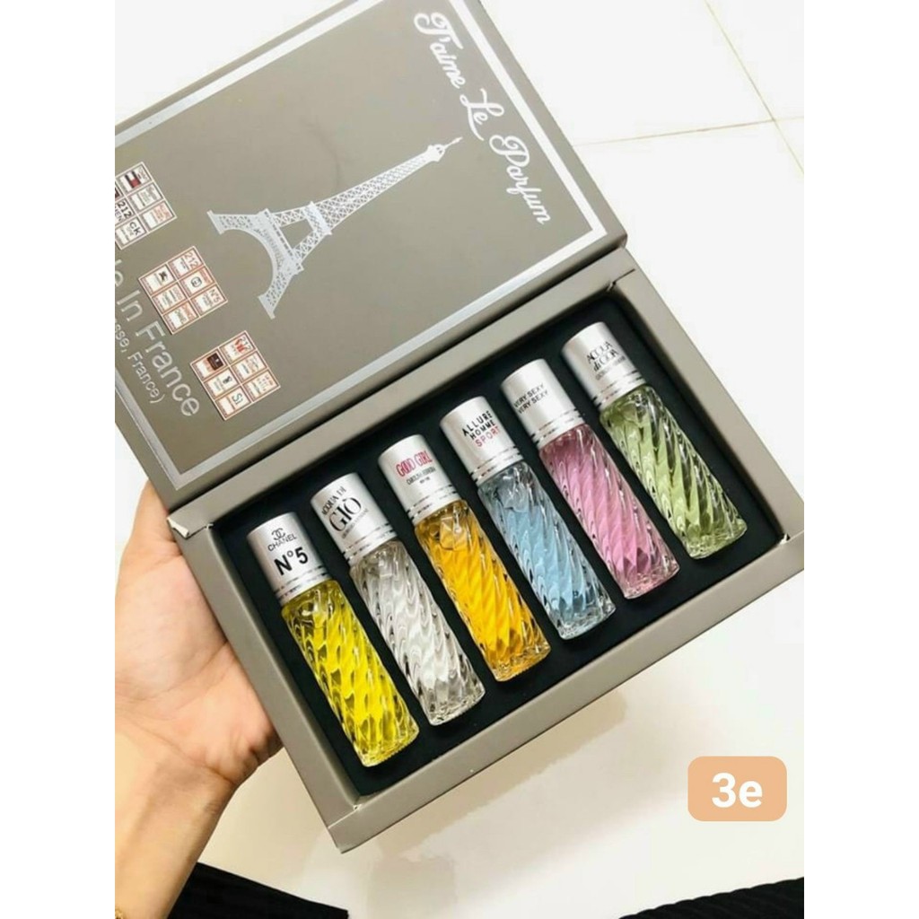 Set 6 chai nước hoa tháp (màu ngẫu nhiên) | BigBuy360 - bigbuy360.vn