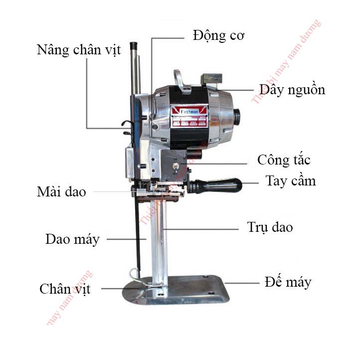 Máy Cắt Vải Đứng &gt; Cầm Tay EASTMAN 8 Inch 750W  &gt; may cắt vải công nghiệp