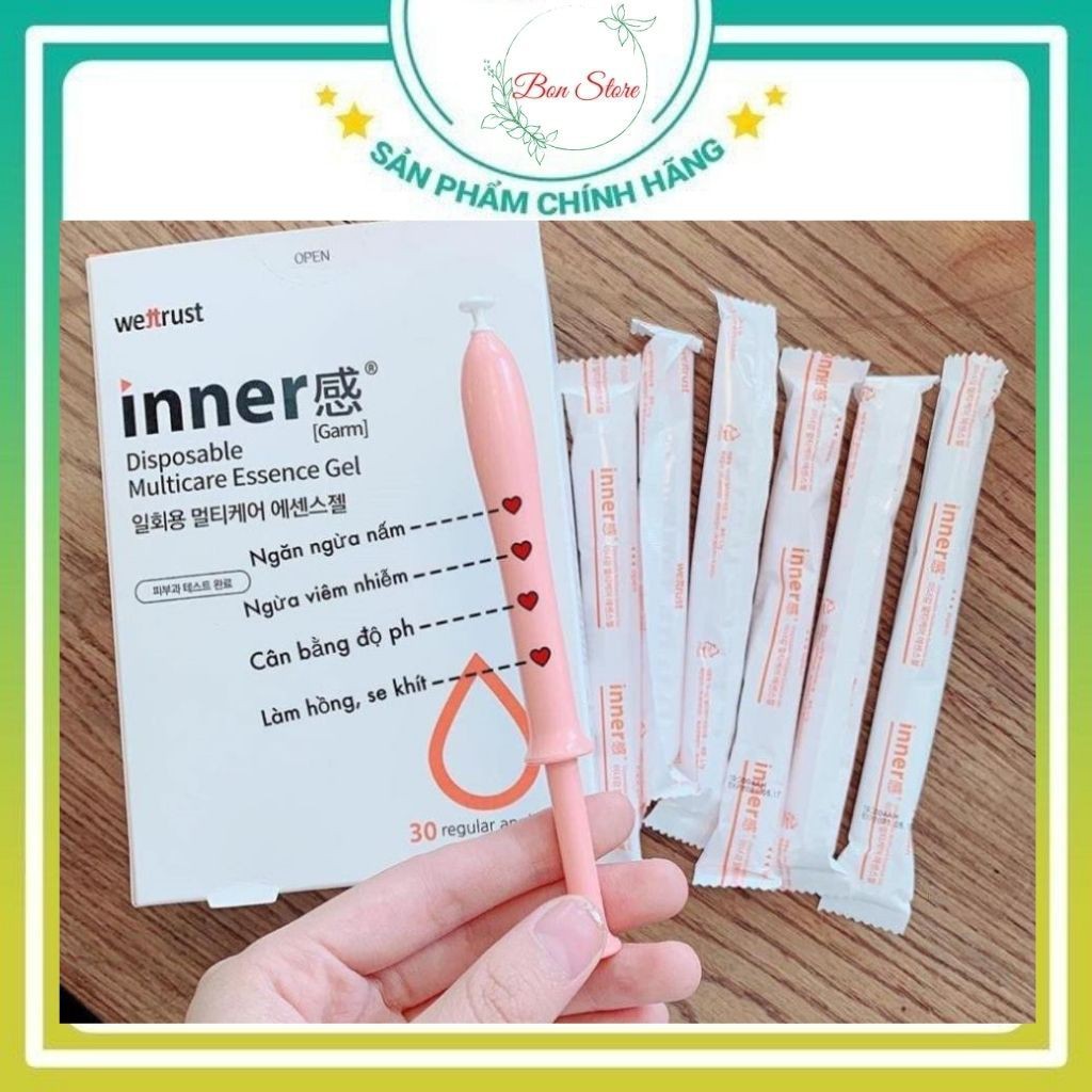 Đũa thần inner, Gel vệ sinh Inner Hàn Quốc - Dưỡng ẩm, Se Khít, Làm Hồng Vùng Kín