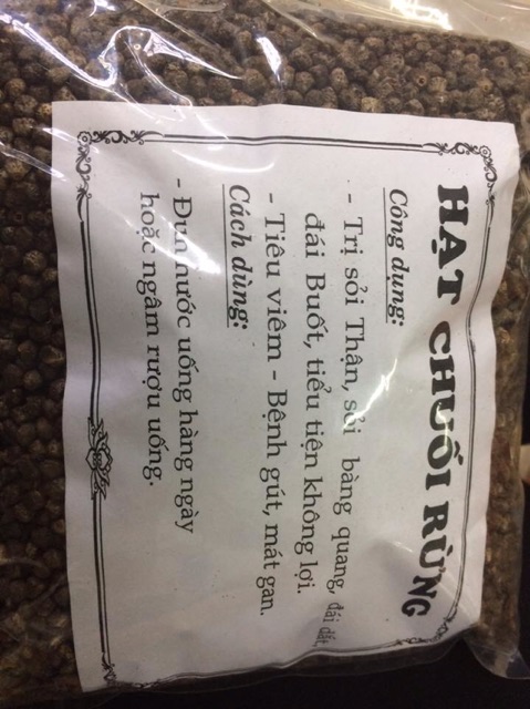 Hạt chuối rừng nguyên hạt khô loại 1 1kg | BigBuy360 - bigbuy360.vn