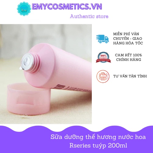 Sữa dưỡng thể hương nước hoa Rseries Malaysia chai 200ml