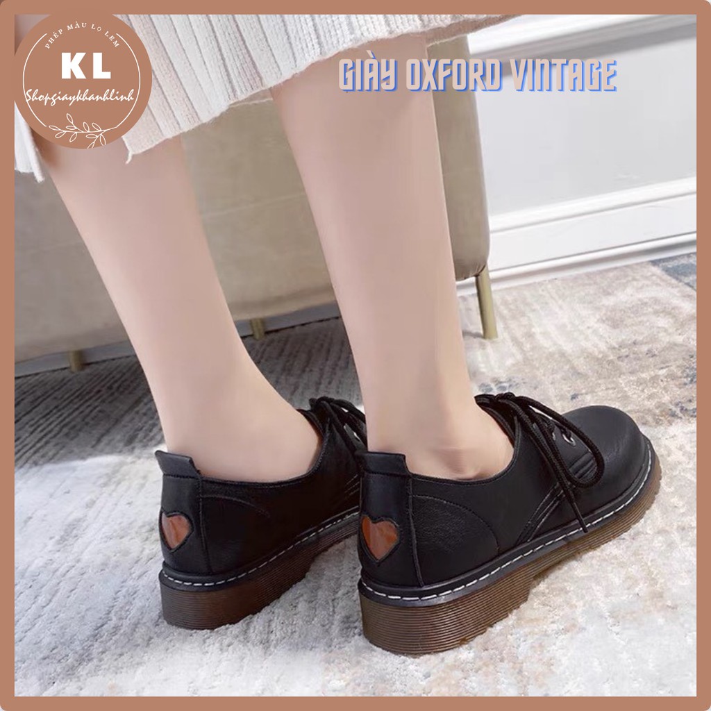 Giày oxford đế xuông có dây mũi tròn ( HÀNG SẴN FULL SIZE ) | BigBuy360 - bigbuy360.vn