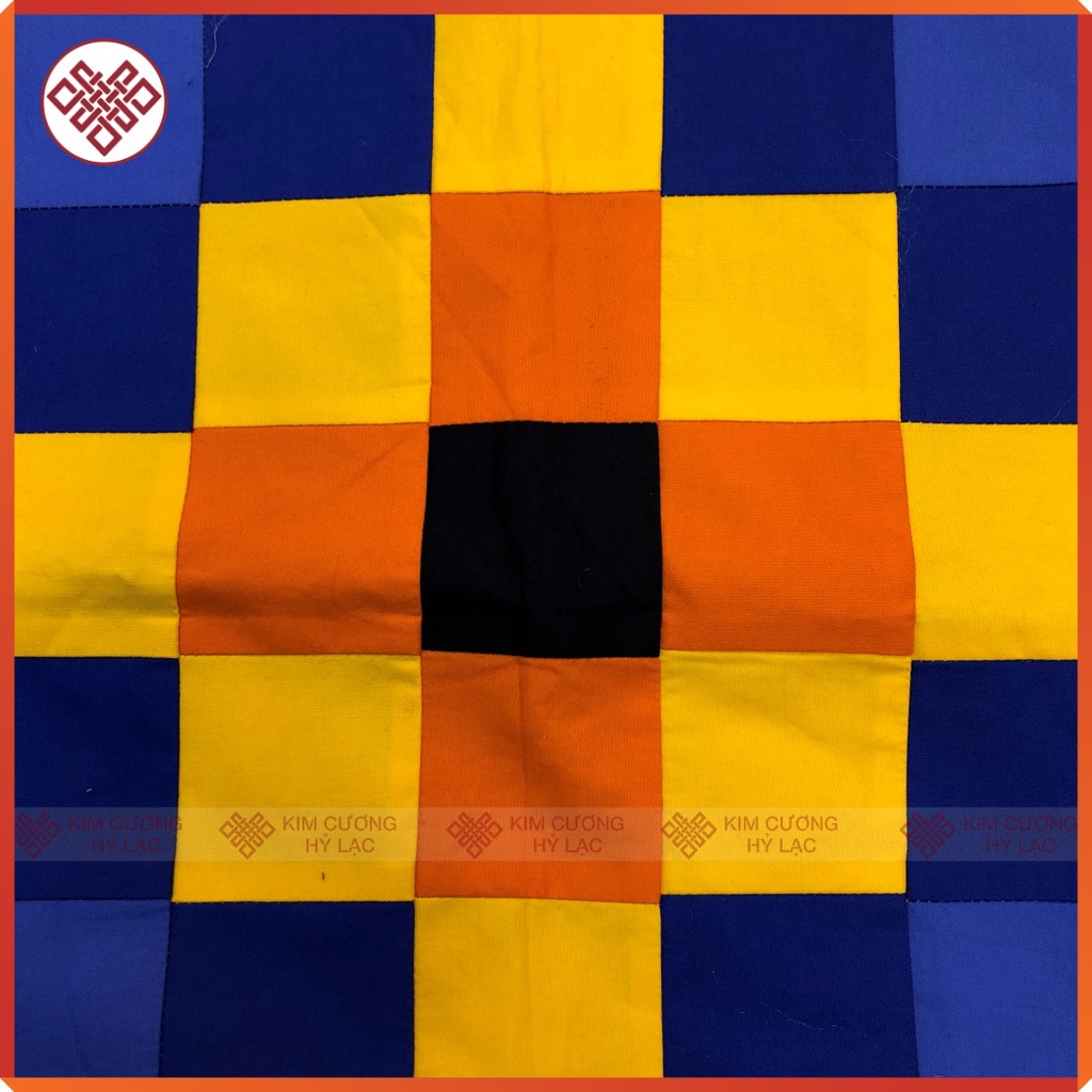 Khăn Trải Bàn Thờ Khăn Trang Trí Bàn Thờ Mật Tông [Kim Cương Hỷ Lạc] Ngũ Sắc