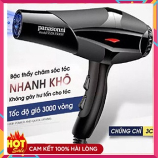 Máy sấy tóc 2 chiều nóng lạnh công suất lớn 3500w - máy sấy tạo kiểu tích hợp ánh sáng nano bảo vệ tóc