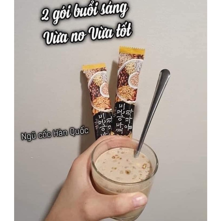 Bột ngũ cốc Hàn quốc hạt óc chó, hạnh nhân, ý dĩ