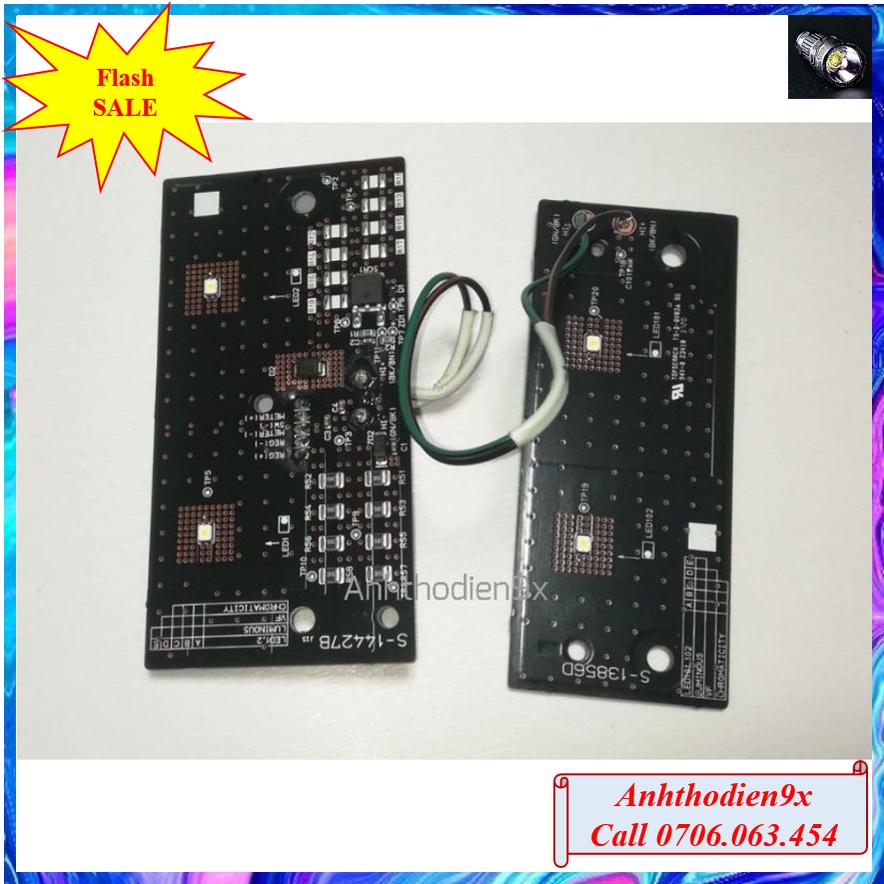 Mạch Pha Led Winner V1, Satria (nhận sửa mạch pha cos cháy led, thay chip led như zin) | Anhthodien9x
