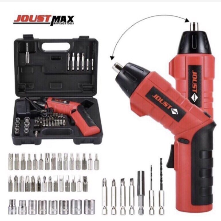 Bộ Máy Khoan Cầm Tay 46 Chi Tiết Có Đảo Chiều Phiên Bản Nâng Cấp 2018