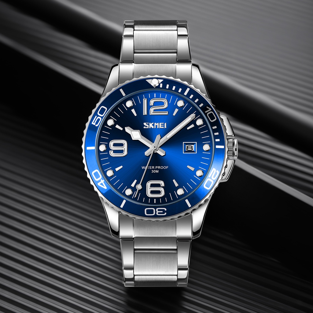 Đồng Hồ Quartz Nam Hiển Thị Ngày Chống Thấm Nước SKMEI 9278