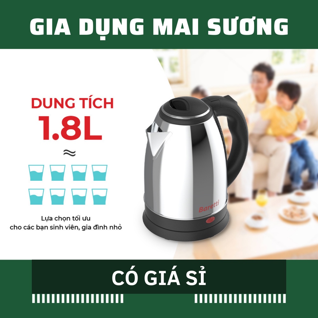 [Giá Sỉ] Ấm Siêu Tốc Nagakawa 1.8L Chính Hãng