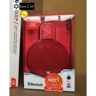 Loa di động Bluetooth JBL Clip 3 | Chính hãng JBL Việt Nam PGI, tồn kho trôi bảo hành