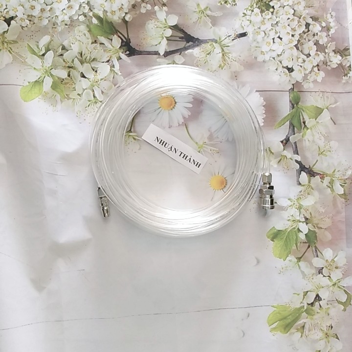 10 mét dây hơi máy nén khí Nhật Bản đường kính 5X8mm kèm dắt