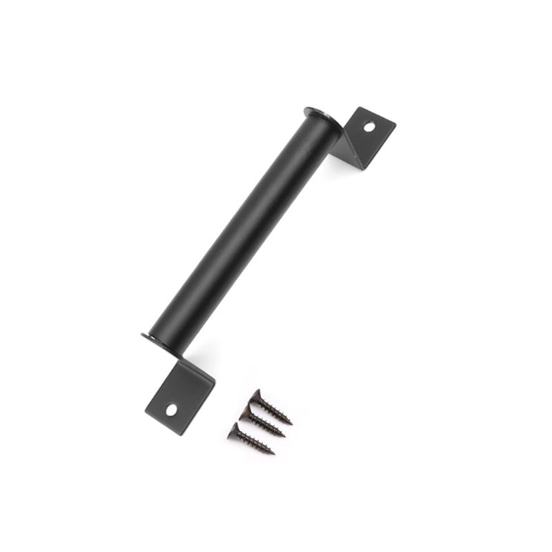 Tay Nắm Cửa Trượt Bằng Sắt Màu Đen Chất Lượng Cao