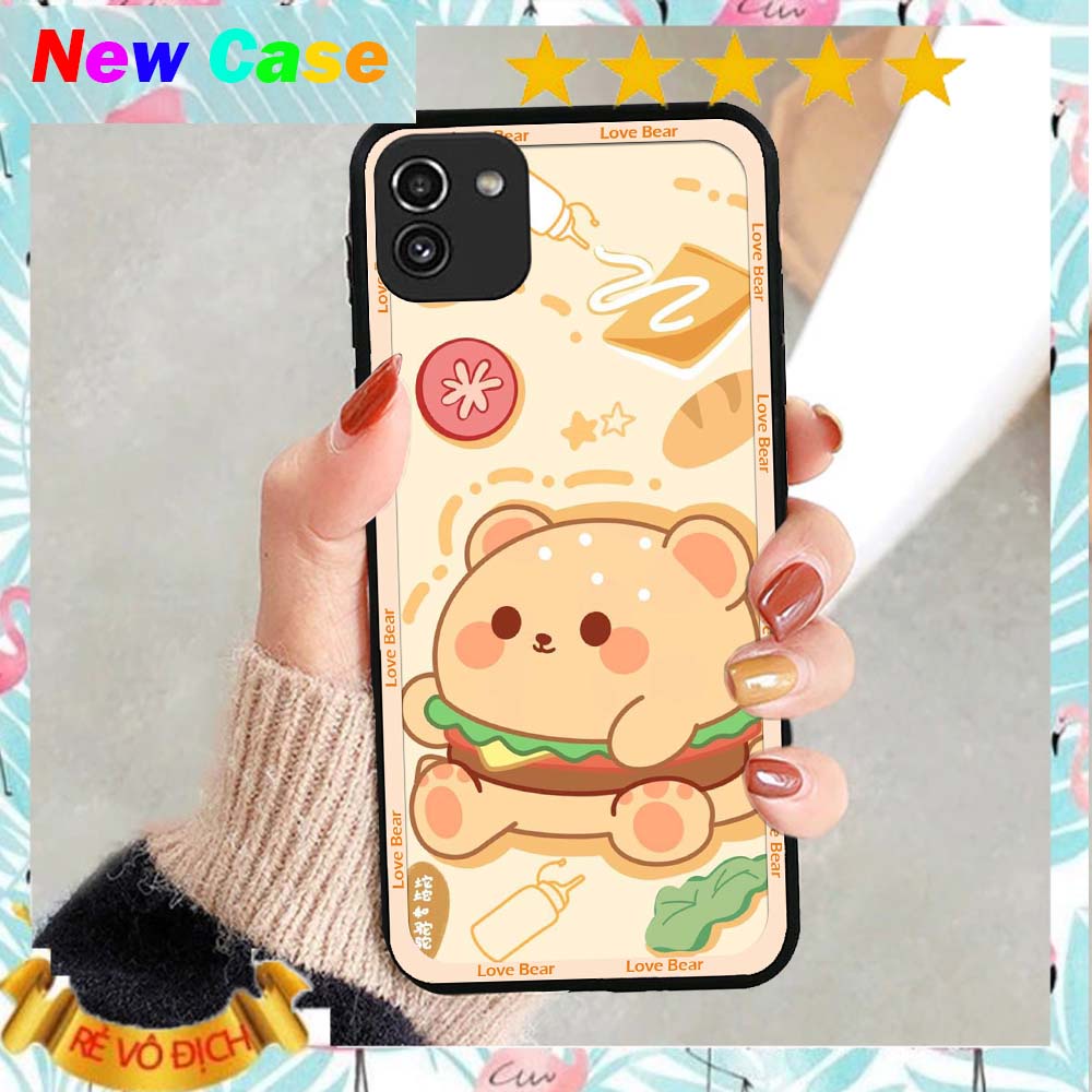 Ốp lưng Samsung A03 / A04 in hình họa tiết động vật cute đáng yêu