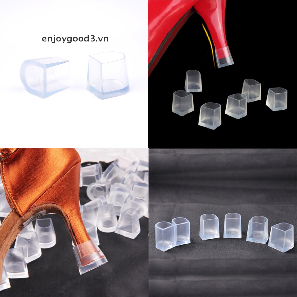 Cặp vỏ bọc bảo vệ gót giày cao gót trong suốt chất lượng cao