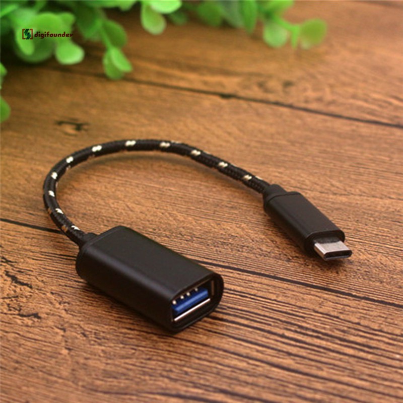 Dây cáp truyền dữ liệu OTG Type C nối tín hiệu từ USB 2.0 sang USB 2.0A đa năng tiện dụng