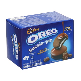 Bánh socola pie Oreo Cadbury hộp 60g