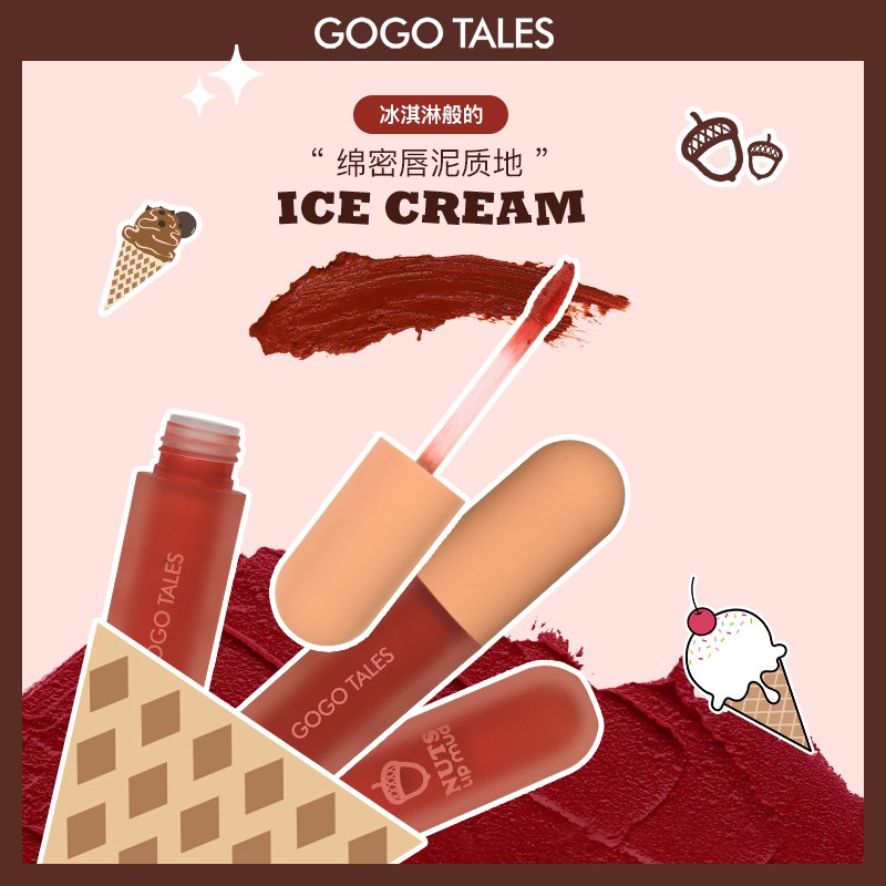 Son kem bùn GOGO TALES hạt dẻ mềm | BigBuy360 - bigbuy360.vn