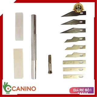 Dao khắc gỗ, chạm trổ hoa văn, dao gọt tỉa đa năng 10in1