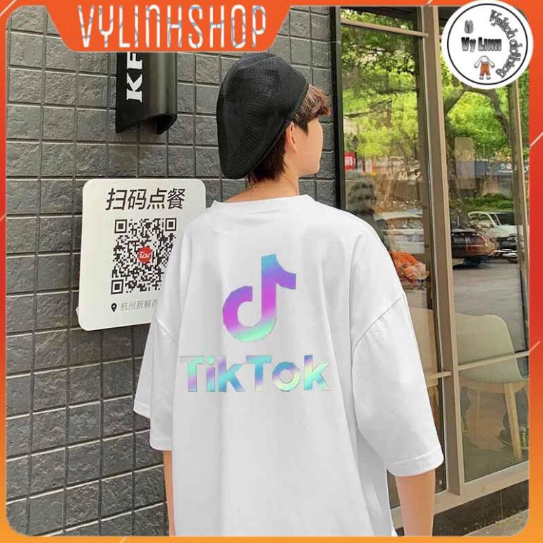 Áo thun nam nữ tay lỡ⚡VYLINHSHOP⚡ phông phản quang tiktok siêu mát form rộng mã MG00 nhiều màu
