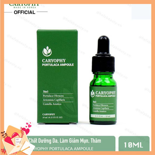 Serum Ngừa Mụn Mờ Thâm Caryophy Portulaca Ampoule 10ml