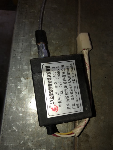 dodien⚡️| rơ le tắt máy ô tô hộp nhựa đen 12v 24v