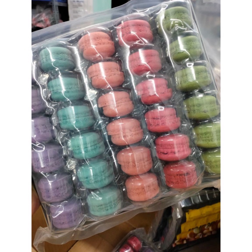 đồ trang trí làm bánh kem [FREESHIP❤️] Vỉ 30 chiếc bánh macaron siêu ngon