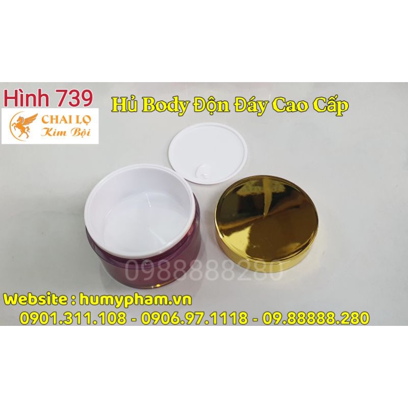 HỦ ĐỰNG KEM BODY CAO CẤP - Hủ Body Độn Đáy 150g