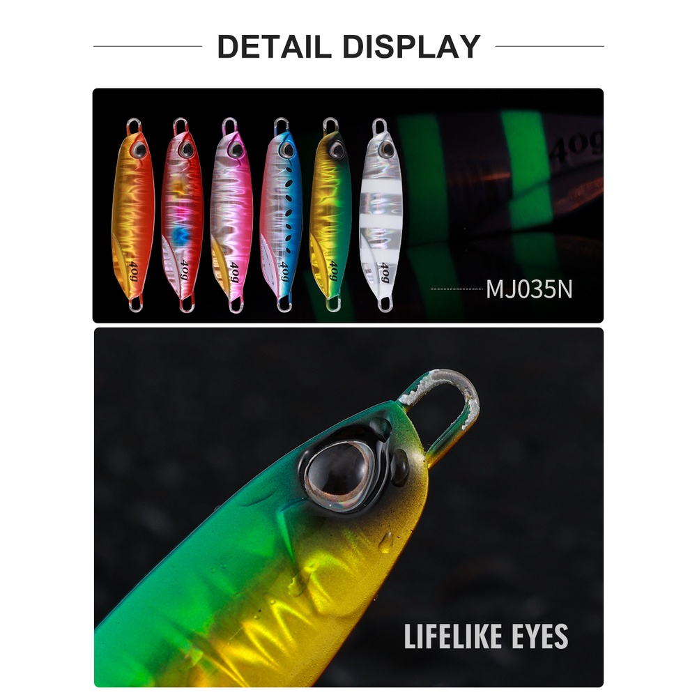 Mồi Câu Cá Bằng Kim Loại 20g 30g 40g 60g 80g