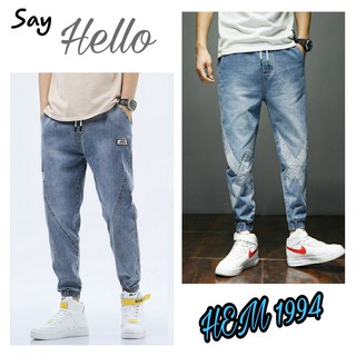[ HÀNG HIẾM ] JEAN JOGGER VỆT CHÉO ỐNG QUẦN