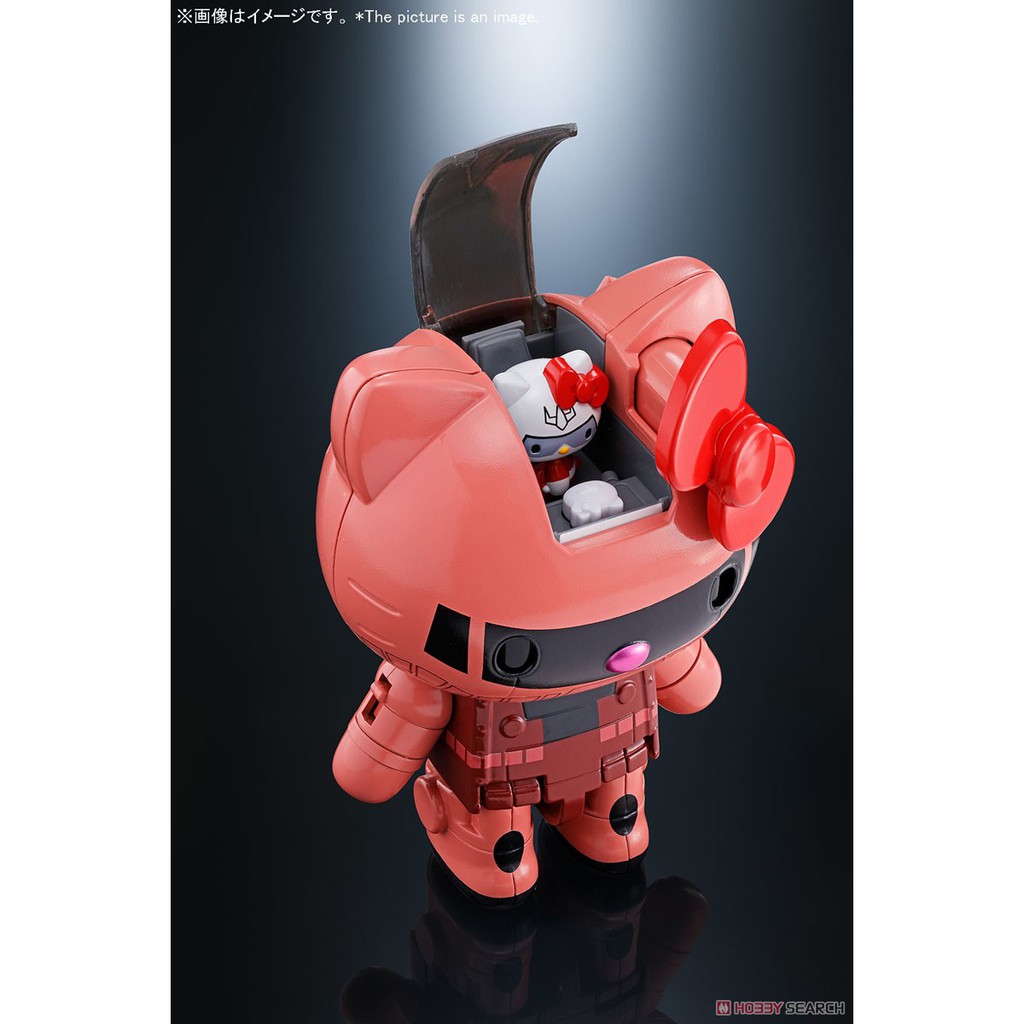 MÔ HÌNH CHOGOKIN Soc Char'ｓ ZAKUⅡ HELLO KITTY