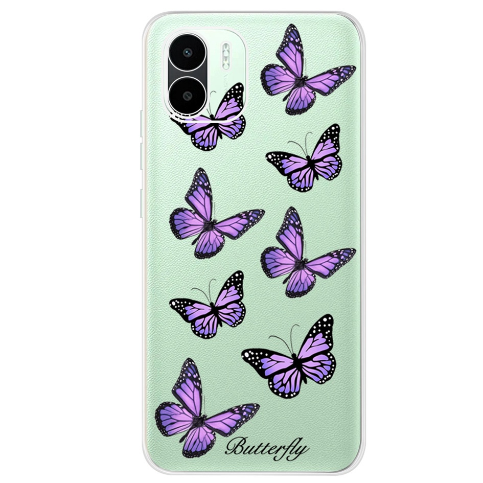 Ốp Điện Thoại Silicon Dẻo Họa Tiết Hoạt Hình Bông Hoa Xinh Xắn Cho Xiaomi Redmi A1 Xiaomi Mi A1 RedmiA1 4G 2022