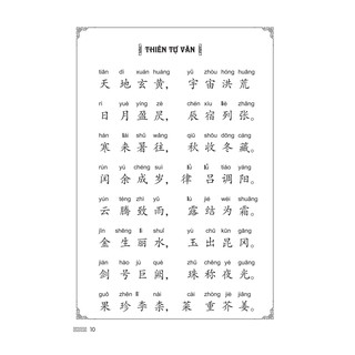 Sách - Thiên Tự Văn (bìa mềm)