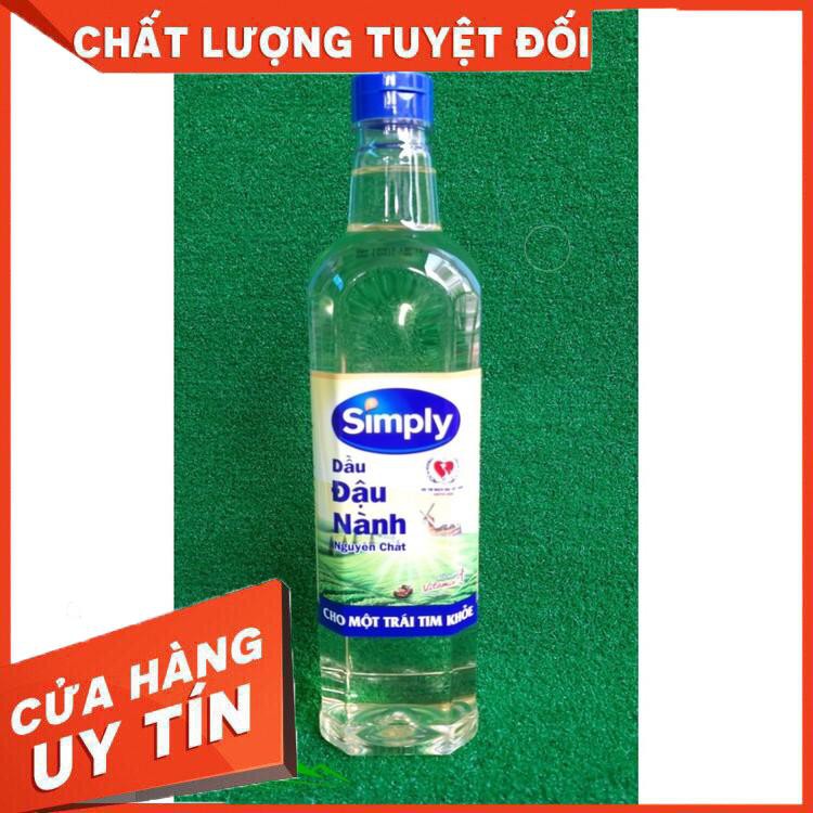 Dầu đậu nành Simply 1L