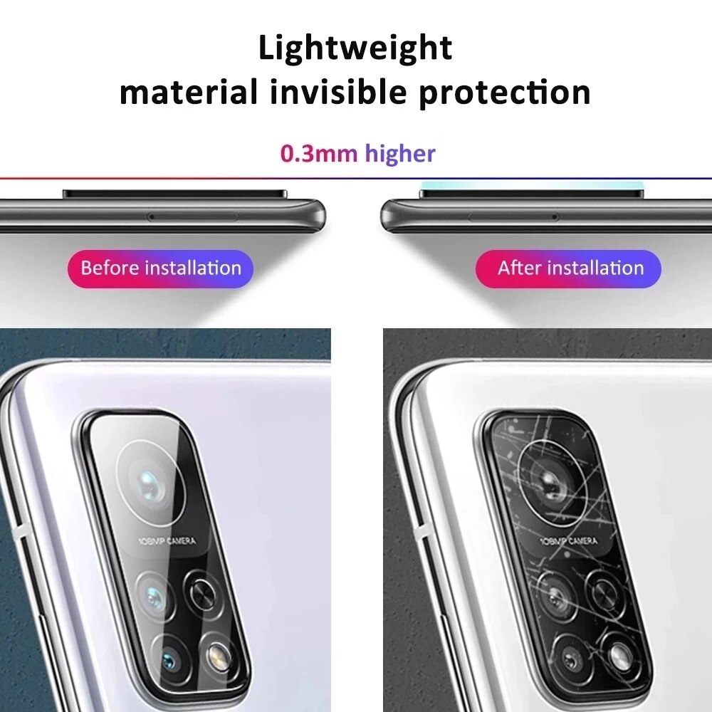 Kính cường lực bảo vệ camera sau cho VIVO Y36 Y02s Y02 Y16 Y35 Y02T Y02A Y27 Y22s Y22 Y78 Y55 Y01 Y21s Y21 Y33s Y15s Y15a Y76 Y76s Y20 Y20s 999D