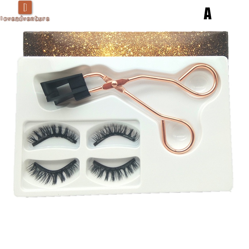 (Hàng Mới Về) Bộ Dụng Cụ Gắn Mi Giả Từ Tính Tự Nhiên Và Keo Dán Tiện Dụng Cho Nữ | BigBuy360 - bigbuy360.vn