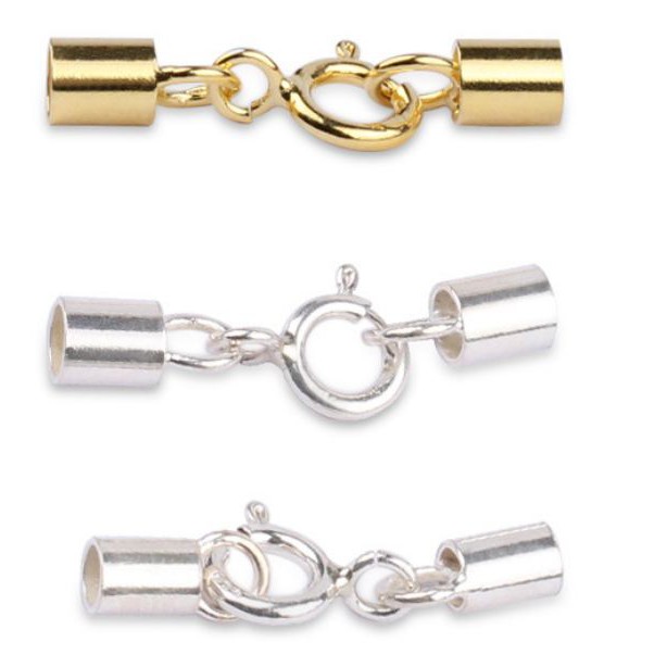 [Mã FAMAYFA giảm 10K đơn 50K] 1 set chốt đầu dây +khóa bạc 925 | BigBuy360 - bigbuy360.vn