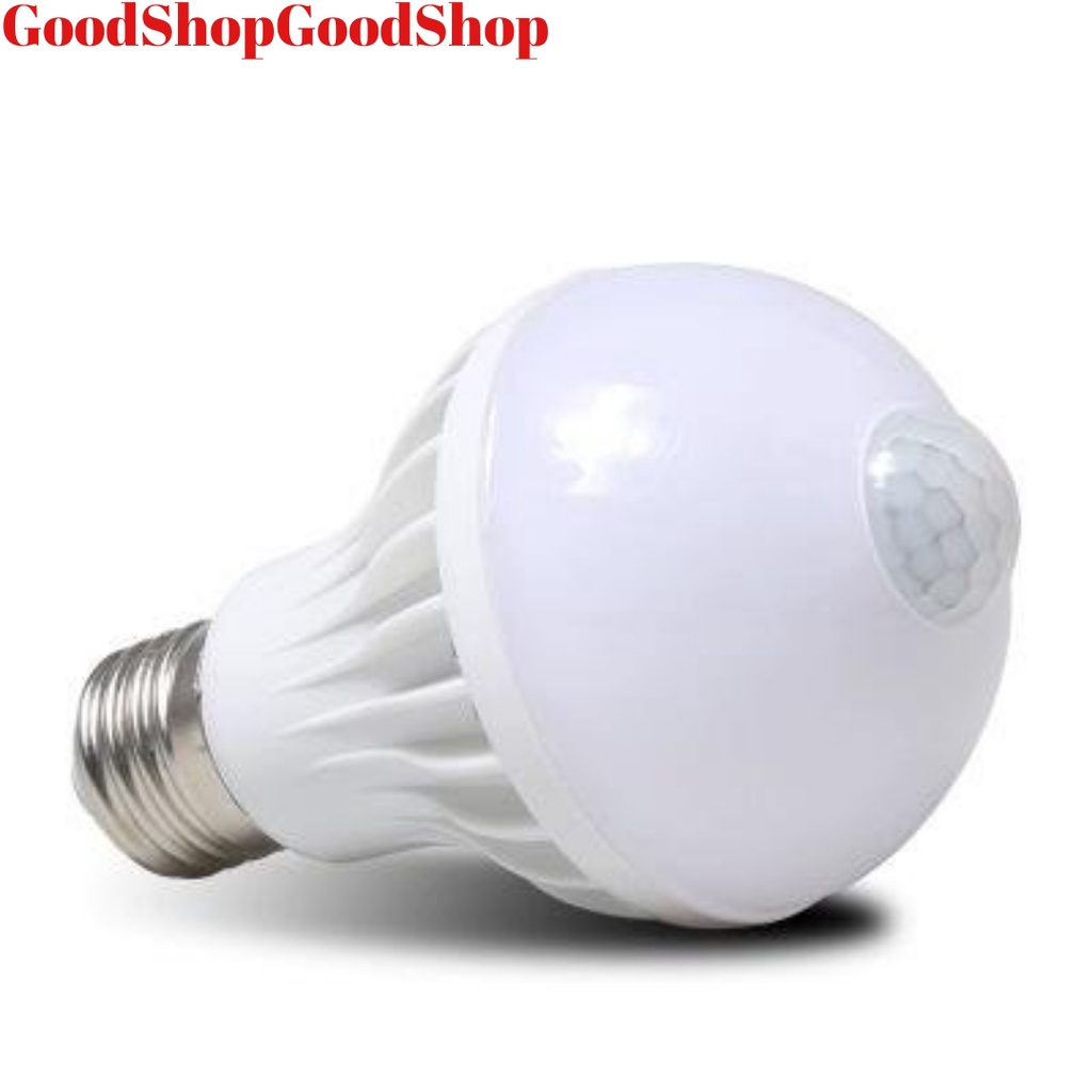BÓNG ĐÈN LED CẢM BIẾN HỒNG NGOẠI TỰ ĐỘNG SÁNG KHI CÓ NGƯỜI DI CHUYỂN 9W CỰC SÁNG