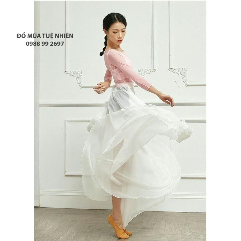 # CV04 | Chân váy | Tà váy múa cổ trang 720 độ - Đồ Múa Tuệ Nhiên