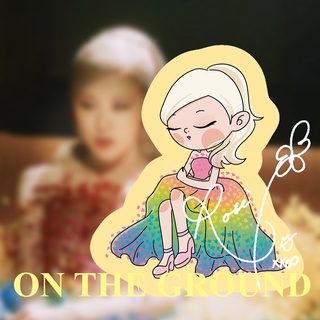 Sticker > idol > Rose Blackpink (#1) (ontheground)