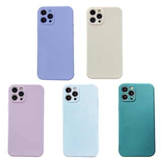 Ốp điện thoại trơn đơn giản thích hợp cho IPhone 6SPlus 11 6 7 8Plus 12Mini 12Pro X Se 2020 6SPlus 7Plus 6Plus 8Plus XS