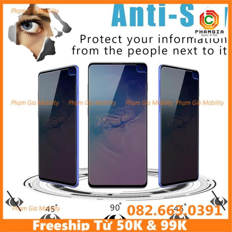 Dán cường lực Chống Nhìn Trộm VIVO V19 / V19 neo nano dẻo siêu bền chống vỡ