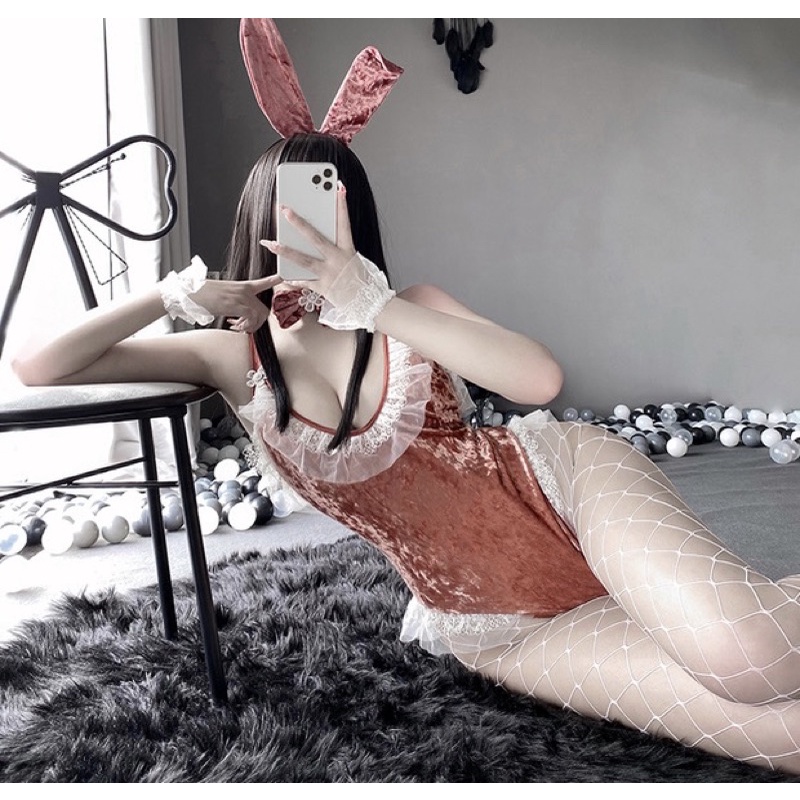 LL2453 Bodysuit Thỏ 3 Màu • Cosplay Nàng Thỏ Gợi Cảm • Bunny Girl • Cosplay Sexy